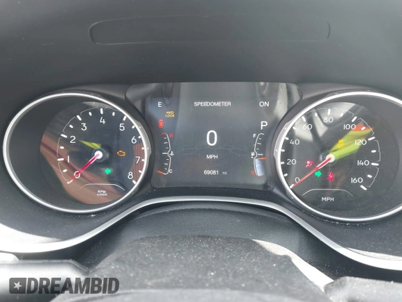 2019 Jeep Compass Limited with VIN 3C4NJDCB0KT827087, listed as a IAAI auction lot 41856565 with 69,081 mi miles and . Bid and sale history available at DreamBid. Image 7.
