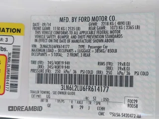 2015 Lincoln MKZ Hybrid with VIN 3LN6L2LU6FR614177, listed as a IAAI auction lot 42442715 with 171,460 mi miles and . Bid and sale history available at DreamBid. Image 9.