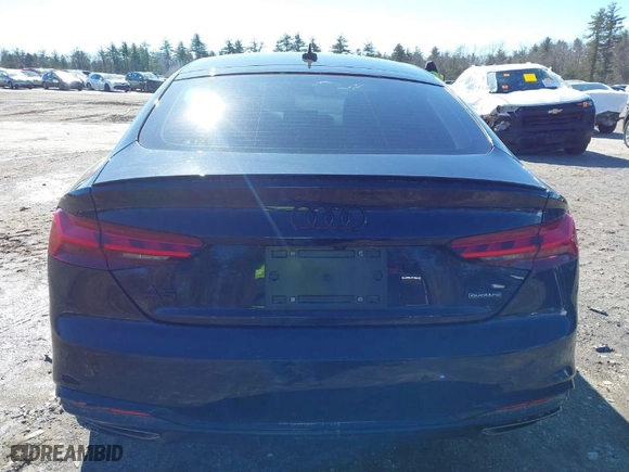 2024 Audi A5 Sportback S line Premium Plus with VIN WAUFACF56RA040390, listed as a IAAI auction lot 41683233 with 27,560 mi miles. Bid and sale history available at carsss.com. Image 17.