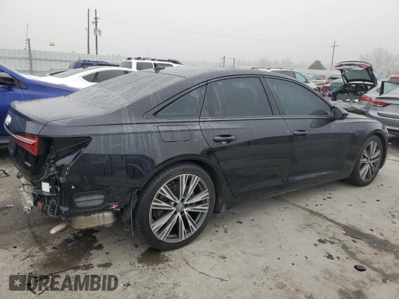 2020 Audi A6 Premium Plus with VIN WAUE8AF29LN043494, listed as a Copart auction lot 45600245 with 36,260 mi miles and Salvage Title. Bid and sale history available at carsss.com. Image 3.