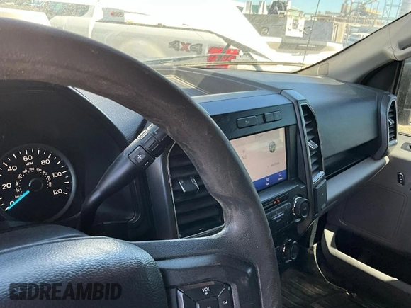 2020 Ford F-150 XL with VIN 1FTEW1E4XLKD47057, listed as a IAAI auction lot 42027310 with 158,735 mi miles. Bid and sale history available at carsss.com. Image 1.