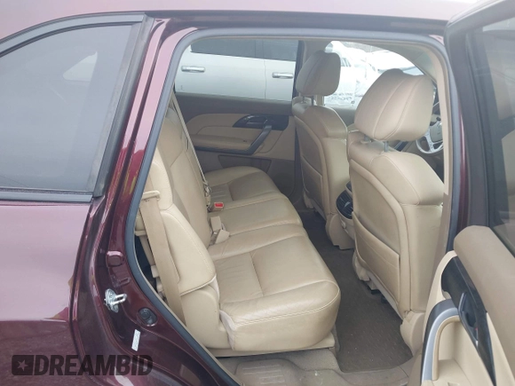 2009 Acura MDX Tech Pkg with VIN 2HNYD28679H510960, listed as a IAAI auction lot 41630843 with 129,126 mi miles. Bid and sale history available at carsss.com. Image 8.