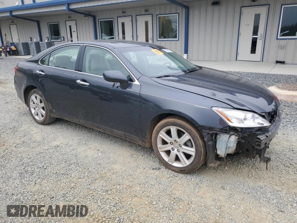 2009 Lexus ES 330 with VIN JTHBJ46G192291027, listed as a Copart auction lot 53585435 with 137,765 mi miles and Salvage Title. Bid and sale history available at DreamBid. Image 4.