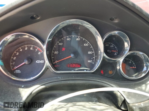2009 Pontiac G6 w/1SA *Ltd Avail* with VIN 1G2ZG57B794114305, listed as a Copart auction lot 66031614 with 115,358 mi miles and Salvage Title. Bid and sale history available at carsss.com. Image 9.