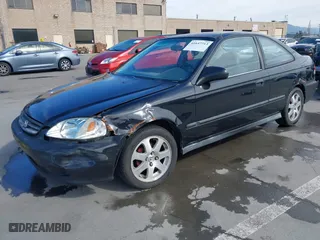 1999 Honda Civic DX with VIN 1HGEJ6223XL034321, listed as a IAAI auction lot 41647713 with 271,526 mi miles. Bid and sale history available at carsss.com. Image 18.