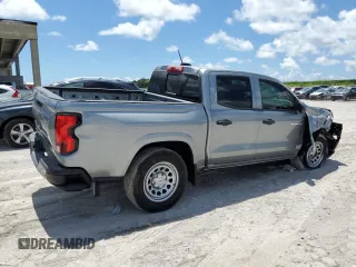 2024 Chevrolet Colorado 2WD Work Truck with VIN 1GCGSBEC4R1183241, listed as a Copart auction lot 57462484 with Not provided miles and Salvage title. Bid and sale history available at DreamBid. Image 3.