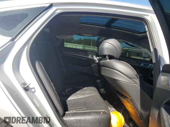 2018 Genesis G80 5.0L Ultimate with VIN KMHGN4JF4JU237199, listed as a Copart auction lot 64062644 with Not Provided miles and Salvage Title. Bid and sale history available at carsss.com. Image 10.