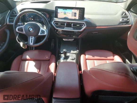 2022 BMW X3 M40i with VIN 5UX83DP06N9J37372, listed as a Copart auction lot 50807105 with 70,070 mi miles and Salvage Title. Bid and sale history available at carsss.com. Image 8.