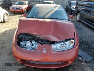 2002 Saturn SC with VIN 1G8ZR12722Z165666, listed as a Copart auction lot 82907074 with 70,051 mi miles and Salvage Title. Bid and sale history available at carsss.com. Image 5.