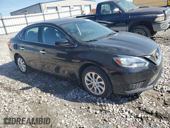 2018 Nissan Sentra SV with VIN 3N1AB7AP4JL646698, listed as a Copart auction lot 55246185 with 72,552 mi miles and Clean Title. Bid and sale history available at carsss.com. Image 4.