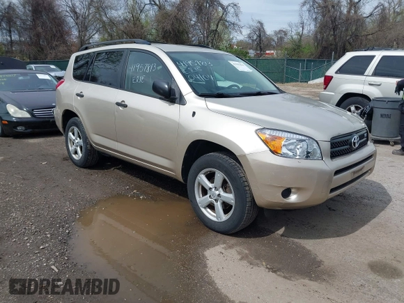 2006 Toyota RAV4 with VIN JTMZK33V365000984, listed as a IAAI auction lot 41957813 with 121,527 mi miles. Bid and sale history available at carsss.com. Image 1.