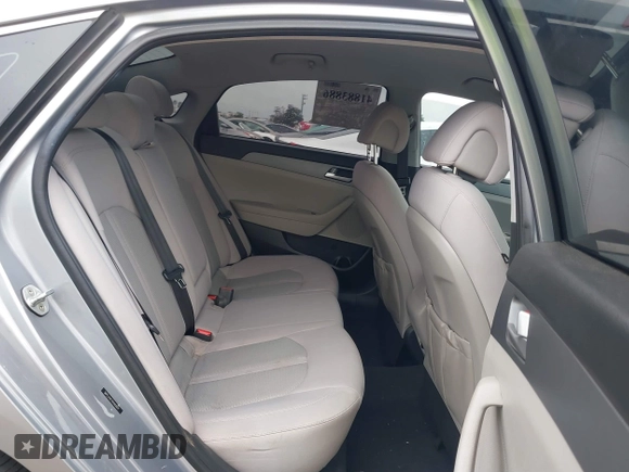 2017 Hyundai Sonata 2.4L with VIN 5NPE24AF1HH562921, listed as a IAAI auction lot 41883886 with 145,594 mi miles and . Bid and sale history available at carsss.com. Image 8.