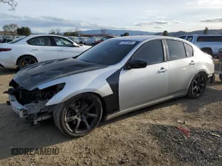2012 Infiniti G37 Sedan Journey with VIN JN1CV6AP0CM930588, listed as a Copart auction lot 47815965 with 133,067 mi miles and Salvage Title. Bid and sale history available at carsss.com. Image 1.