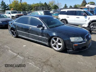 2008 Audi A8 4.2L z VIN WAUMV94E88N014205, wystawiony jako Copart lot #72784744 z przebiegiem 115 503 mil mil oraz Tytuł czysty. Historia ofert i sprzedaży dostępna na DreamBid. Obrazek 4.