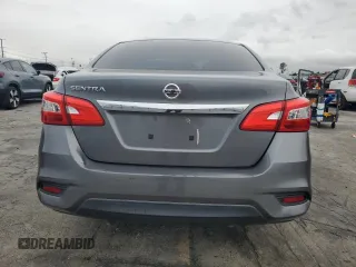 2017 Nissan Sentra S with VIN 3N1AB7AP7HY285402, listed as a Copart auction lot 45197715 with 128,937 mi miles and Salvage title. Bid and sale history available at DreamBid. Image 6.