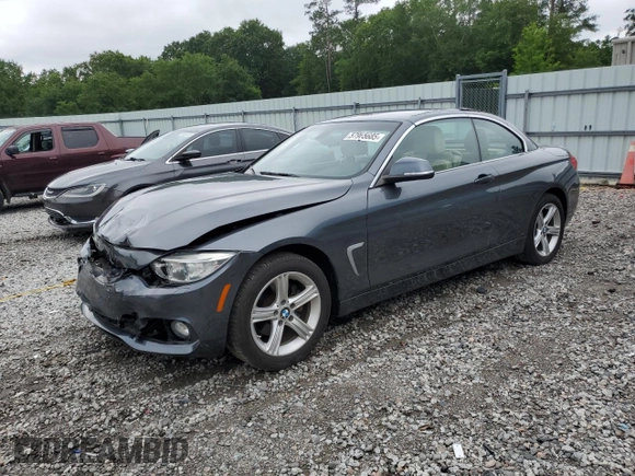 2015 BMW 4 Series 428i xDrive with VIN WBA3T1C58FP819885, listed as a Copart auction lot 57965685 with 80,540 mi miles and Salvage title. Bid and sale history available at DreamBid. Image 1.