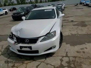 2012 Lexus IS 250 C with VIN JTHFF2C23C2524901, listed as a Copart auction lot 53550135 with 67,652 mi miles and Salvage title. Bid and sale history available at DreamBid. Image 13.