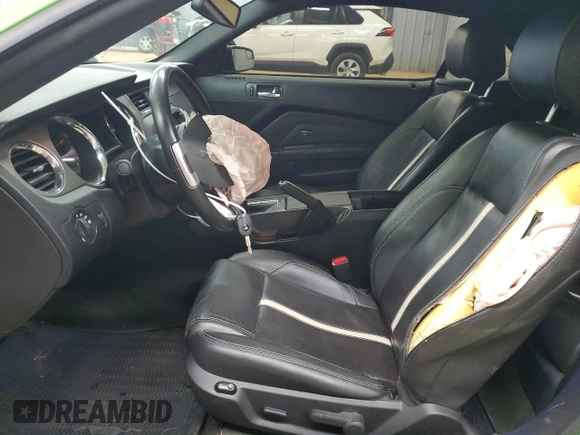 2014 Ford Mustang GT with VIN 1ZVBP8FFXE5243367, listed as a Copart auction lot 48126265 with 51,550 mi miles and Salvage title. Bid and sale history available at DreamBid. Image 7.