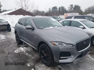 2023 Jaguar F-Pace S with VIN SADCJ2EX2PA709386, listed as a IAAI auction lot 41673219 with 24,155 mi miles and . Bid and sale history available at DreamBid. Image 1.