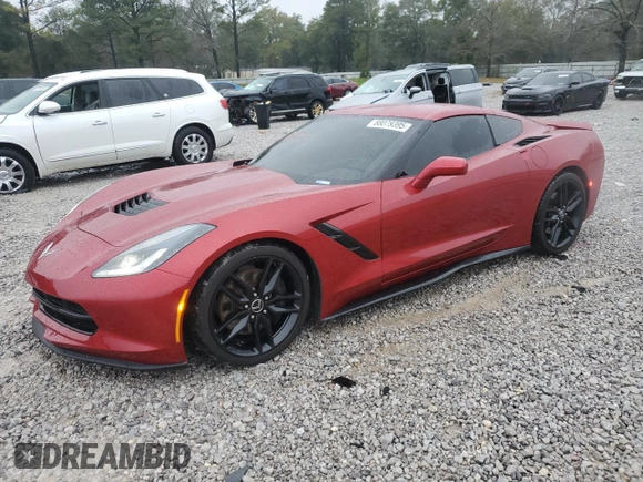 2014 Chevrolet Corvette Z51 3LT with VIN 1G1YM2D7XE5116853, listed as a Copart auction lot 88079395 with 59,816 mi miles and Salvage title. Bid and sale history available at DreamBid. Image 1.