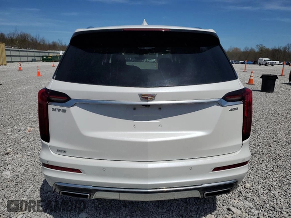 2023 Cadillac XT6 AWD Premium Luxury с VIN 1GYKPDRS7PZ130700, выставлен на аукционе Copart как лот 54295525 с пробегом 16 441 миль миль и Списание • Salvage title. История ставок и продаж доступна на DreamBid. Изображение 6.