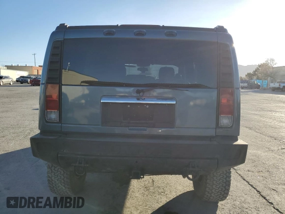 2005 Hummer H2 SUV with VIN 5GRGN23U55H102959, listed as a Copart auction lot 85617144 with 165,513 mi miles and Clean Title. Bid and sale history available at carsss.com. Image 6.