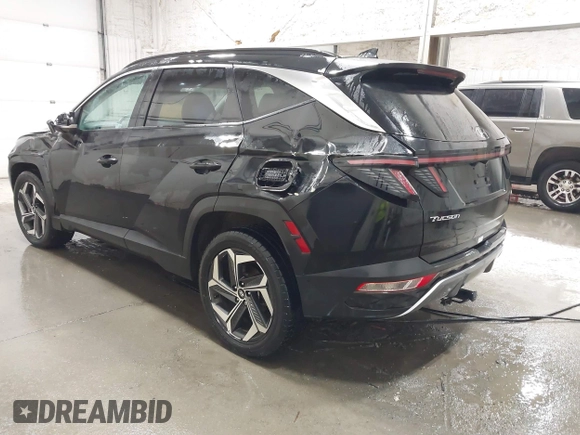 2024 Hyundai Tucson Limited with VIN 5NMJECDE7RH340093, listed as a IAAI auction lot 41379782 with 33,448 mi miles. Bid and sale history available at carsss.com. Image 3.