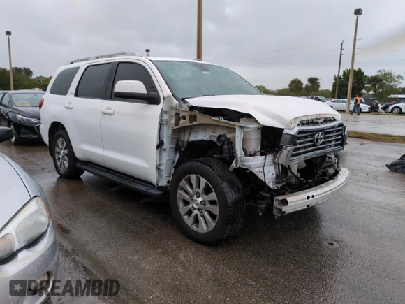 2018 Toyota Sequoia SR5 with VIN 5TDZY5G1XJS069711, listed as a Copart auction lot 74093274 with 97,817 mi miles and Salvage Title. Bid and sale history available at carsss.com. Image 4.