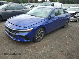 2024 Hyundai Elantra SEL with VIN KMHLS4DG9RU694050, listed as a Copart auction lot 63476585 with 4,034 mi miles and Salvage title. Bid and sale history available at DreamBid. Image 1.