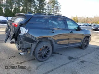 2019 GMC Terrain SLE with VIN 3GKALTEX8KL298018, listed as a Copart auction lot 41871205 with 76,169 mi miles and Salvage Title. Bid and sale history available at carsss.com. Image 3.