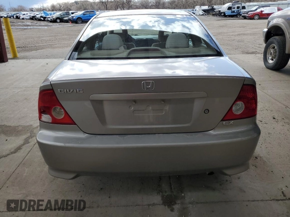 2004 Honda Civic LX with VIN 1HGEM22594L011650, listed as a Copart auction lot 52419245 with 84,375 mi miles and Clean Title. Bid and sale history available at DreamBid. Image 6.