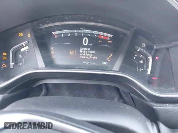2017 Honda CR-V EX with VIN 7FARW1H58HE046642, listed as a IAAI auction lot 41874755 with 60,891 mi miles. Bid and sale history available at carsss.com. Image 7.