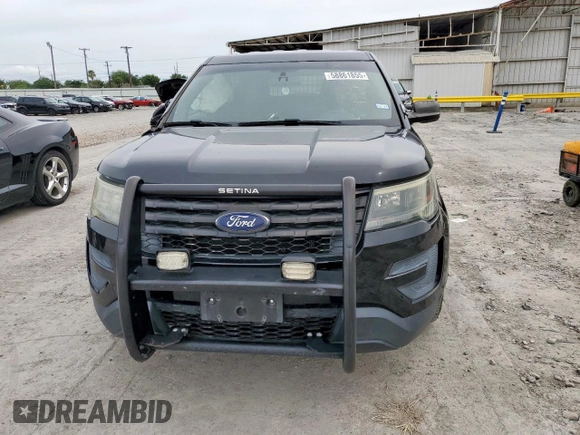 2017 Ford Police Interceptor Utility z VIN 1FM5K8ARXHGB15585, wystawiony jako Copart lot #58861855 z przebiegiem 95 176 mil mil oraz Szkoda całkowita • Salvage title. Historia ofert i sprzedaży dostępna na DreamBid. Obrazek 5.