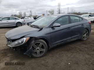 2018 Hyundai Elantra SEL z VIN KMHD84LF7JU517903, wystawiony jako Copart lot #56043185 z przebiegiem 125 156 mil mil oraz Szkoda całkowita • Salvage title. Historia ofert i sprzedaży dostępna na DreamBid. Obrazek 1.