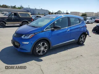 2019 Chevrolet Bolt EV Premier with VIN 1G1FZ6S00K4105108, listed as a Copart auction lot 60080775 with 44,233 mi miles and Salvage title. Bid and sale history available at DreamBid. Image 1.