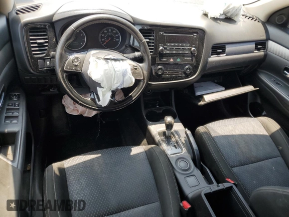 2016 Mitsubishi Outlander ES with VIN JA4AD2A39GZ011172, listed as a Copart auction lot 58392435 with 165,114 mi miles and Salvage title. Bid and sale history available at DreamBid. Image 8.