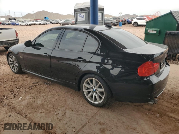 2011 BMW 3 Series 328i with VIN WBAPH5C53BA443023, listed as a Copart auction lot 50731995 with 55,136 mi miles and Salvage Title. Bid and sale history available at carsss.com. Image 2.
