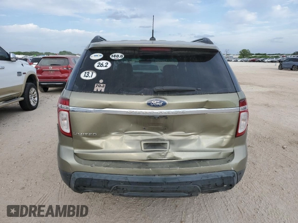 2012 Ford Explorer Limited with VIN 1FMHK7F83CGA79609, listed as a Copart auction lot 53390265 with 195,978 mi miles and Salvage Title. Bid and sale history available at carsss.com. Image 6.
