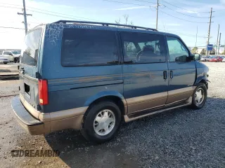 1998 Chevrolet Astro with VIN 1GNDM19W1WB104083, listed as a Copart auction lot 83999384 with 131,915 mi miles and Salvage Title. Bid and sale history available at carsss.com. Image 3.