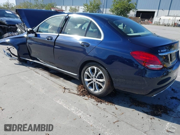 2017 Mercedes-Benz C 300 with VIN 55SWF4JB4HU194429, listed as a IAAI auction lot 42022925 with Not Provided miles and . Bid and sale history available at DreamBid. Image 3.