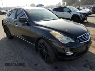2013 Infiniti EX Journey with VIN JN1BJ0HP0DM430359, listed as a Copart auction lot 75567054 with 96,813 mi miles and Salvage Title. Bid and sale history available at DreamBid. Image 4.