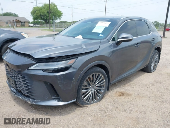 2024 Lexus RX 350 z VIN 2T2BAMBA6RC028869, wystawiony jako IAAI lot #42212479 z przebiegiem Nie podano mil oraz . Historia ofert i sprzedaży dostępna na DreamBid. Obrazek 2.