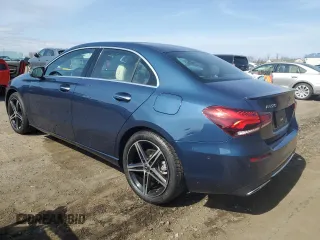 2022 Mercedes-Benz A 220 with VIN W1K3G4FB2NJ360192, listed as a Copart auction lot 49202635 with 1,905 mi miles and Salvage Title. Bid and sale history available at DreamBid. Image 2.