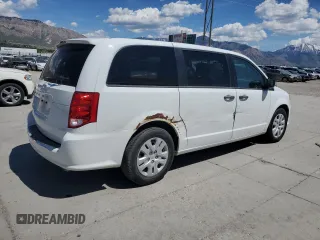 2020 Dodge Grand Caravan SE with VIN 2C4RDGBG2LR235590, listed as a Copart auction lot 56385645 with 259,083 mi miles and Clean Title. Bid and sale history available at DreamBid. Image 3.