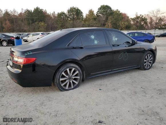 2017 Lincoln Continental Livery with VIN 1LN6L9HK7H5618938, listed as a Copart auction lot 82154054 with 109,134 mi miles and Salvage Title. Bid and sale history available at carsss.com. Image 3.