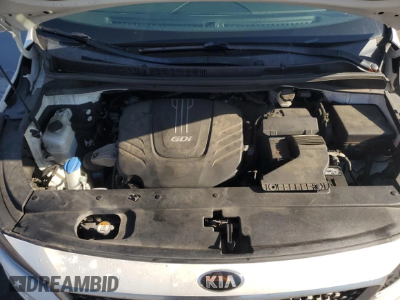 2015 Kia Sedona SX-L with VIN KNDME5C10F6034546, listed as a Copart auction lot 48613095 with 208,601 mi miles and Salvage Title. Bid and sale history available at DreamBid. Image 12.