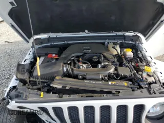 2021 Jeep Wrangler Unlimited Sport S with VIN 1C4HJXDG0MW766863, listed as a Copart auction lot 52681455 with 53,693 mi miles and Salvage title. Bid and sale history available at DreamBid. Image 12.