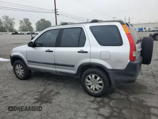 2002 Honda CR-V LX with VIN JHLRD684X2C024784, listed as a Copart auction lot 52049605 with 242,438 mi miles and Salvage Title. Bid and sale history available at carsss.com. Image 2.