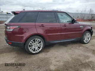 2016 Land Rover Range Rover Sport HSE with VIN SALWR2KF3GA634462, listed as a Copart auction lot 52720335 with 149,289 mi miles and Clean title. Bid and sale history available at DreamBid. Image 3.