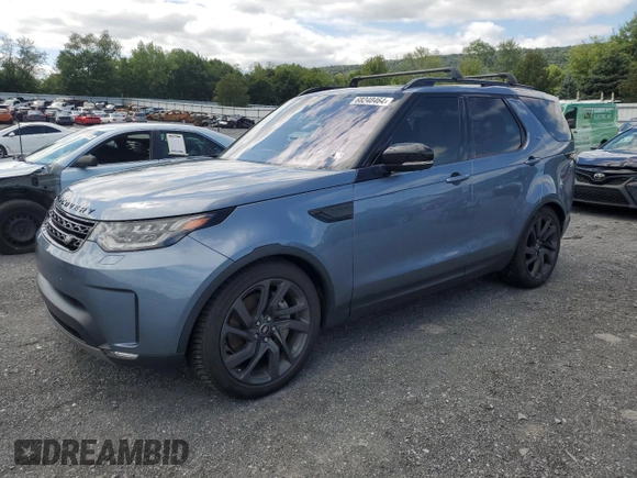 2018 Land Rover Discovery HSE Luxury with VIN SALRT2RV5JA075290, listed as a Copart auction lot 68240464 with 76,647 mi miles and Salvage Title. Bid and sale history available at carsss.com. Image 1.